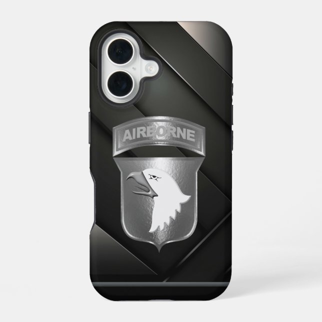 101st Airborne Division  iPhone 16 Case (Back)