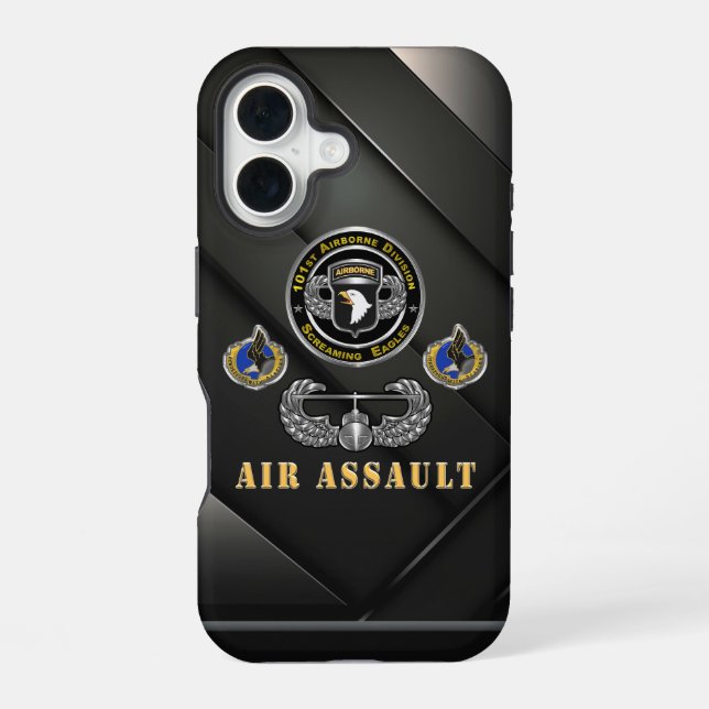 101st Airborne Division  iPhone 16 Case (Back)