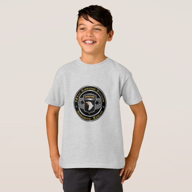 101st Airborne Division Kid  T-Shirt (Front Full)