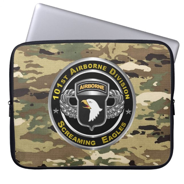 101st Airborne Division  Laptop Sleeve (Front)