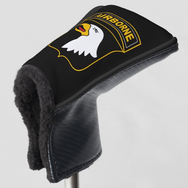 101st Airborne Division Military Veteran Golf Head Cover (3/4 Front)