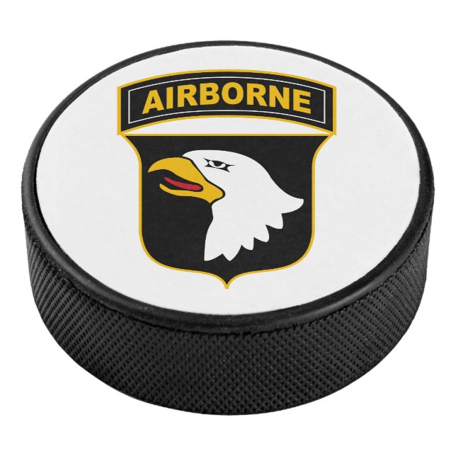 101st Airborne Division Military Veteran Hockey Puck (3/4)