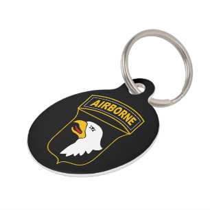 101st Airborne Division Military Veteran Pet Tag