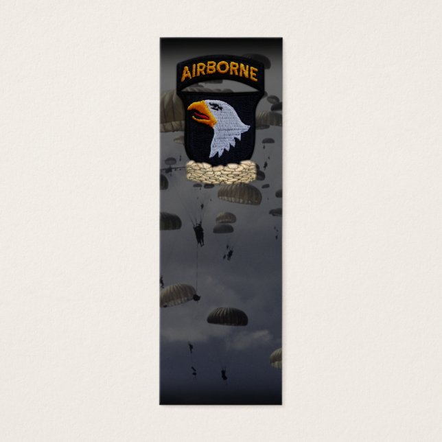 101st Airborne Division Patch Bookmarkers (Front)