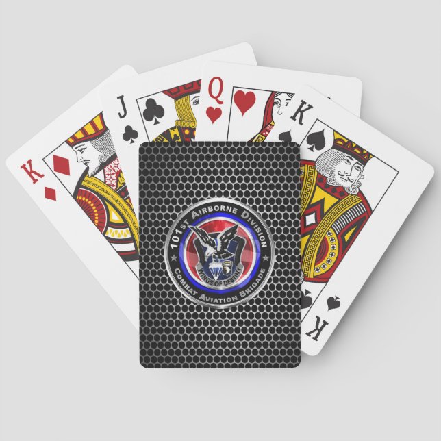 101st Airborne Division  Playing Cards (Back)