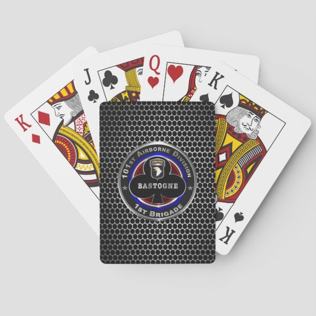 101st Airborne Division  Playing Cards (Back)