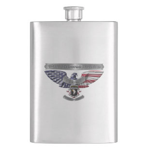 101st Airborne Division “Proud To Have Served” Hip Flask