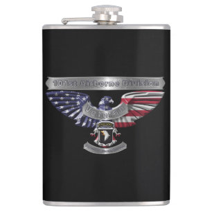 101st Airborne Division “Proud To Have Served” Hip Flask