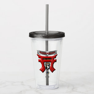 101st Airborne Division Rakkasans Acrylic Tumbler