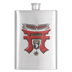 101st Airborne Division “Rakkasans” Hip Flask