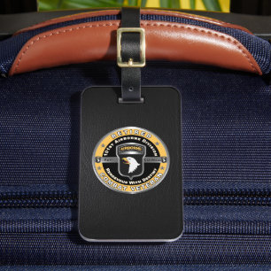 101st Airborne Division Retired Luggage Tag