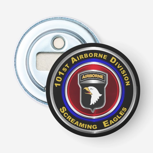101st Airborne Division Screaming Eagles Bottle Opener (Front)