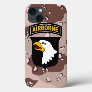 101st Airborne Division "Screaming Eagles" Camo iPhone 13 Case