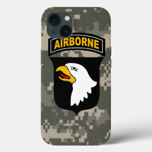 101st Airborne Division "Screaming Eagles" Camo iPhone 13 Case
