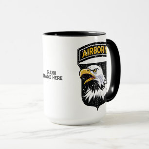101st Airborne Division "Screaming Eagles" Custom Mug