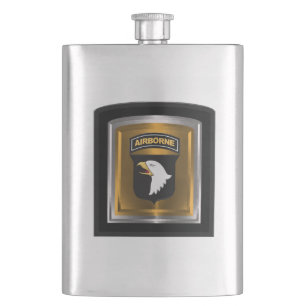 101st Airborne Division “Screaming Eagles” Flask