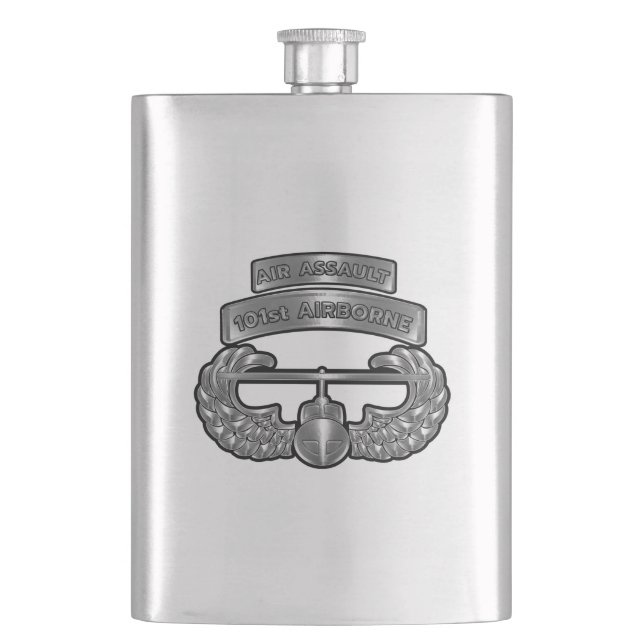101st Airborne Division “Screaming Eagles” Hip Flask (Front)