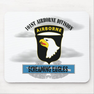 101st Airborne Division "Screaming Eagles" Mouse Pad