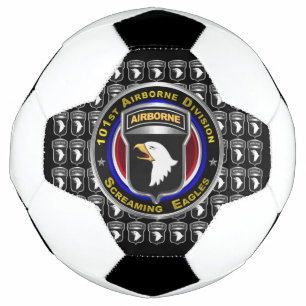 101st Airborne Division “Screaming Eagles” Soccer Ball