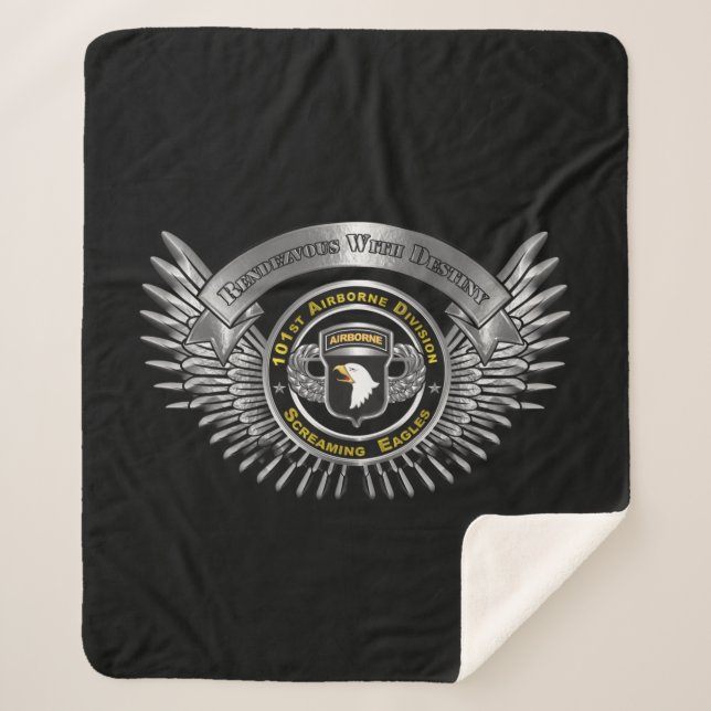 101st Airborne Division   Sherpa Blanket (Front)