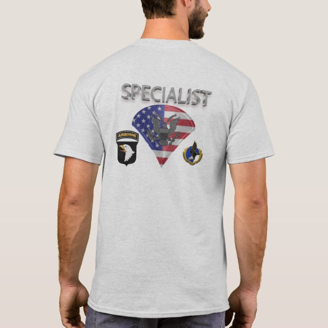 101st Airborne Division Specialist T-Shirt (Back)