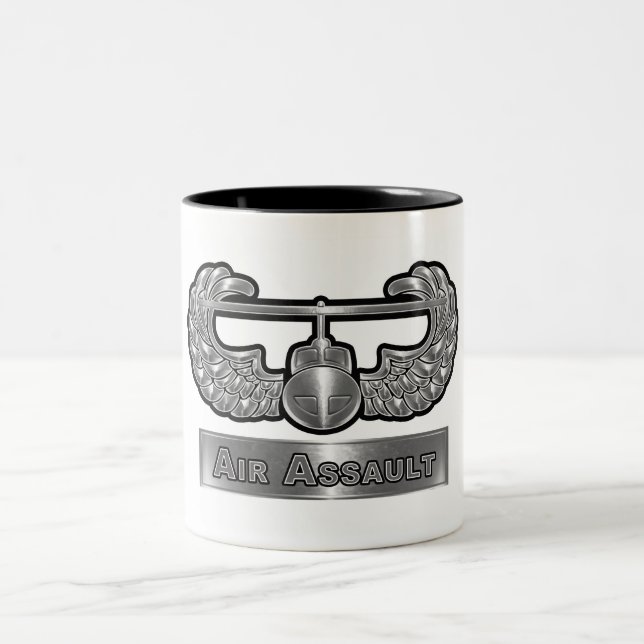 101st Airborne Division Two Tone 11 Oz https://www Two-Tone Coffee Mug (Center)