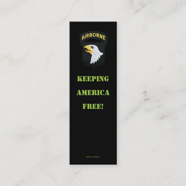 101st airborne division vet patches  Profile Card (Front)