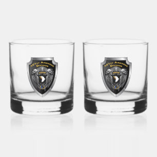 101st Airborne Division  Whiskey Glass