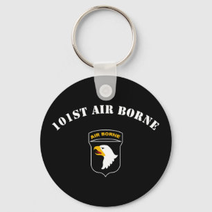 101st Airborne Insignia Key Ring