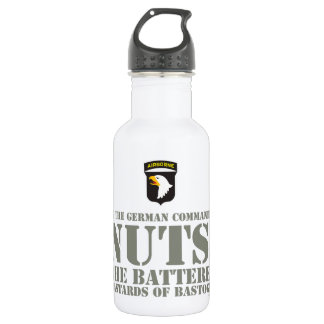 101st AIRBORNE - NUTS! 532 Ml Water Bottle