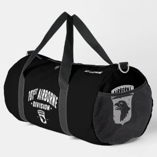 101st Airborne "Screaming Eagles" Division Custom Duffle Bag