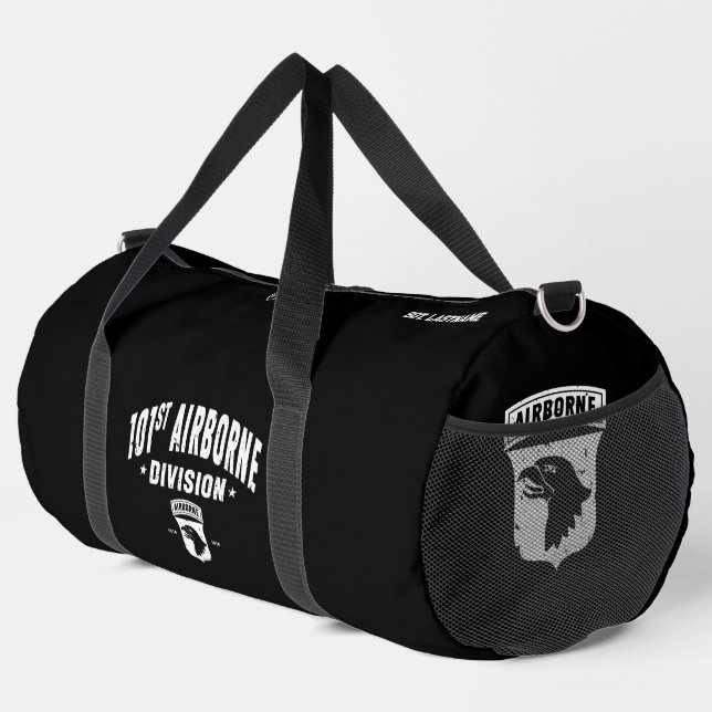 101st Airborne "Screaming Eagles" Division Custom Duffle Bag (Right Corner)