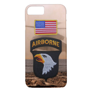 101st airborne screaming eagles veterans vets Case-Mate iPhone case