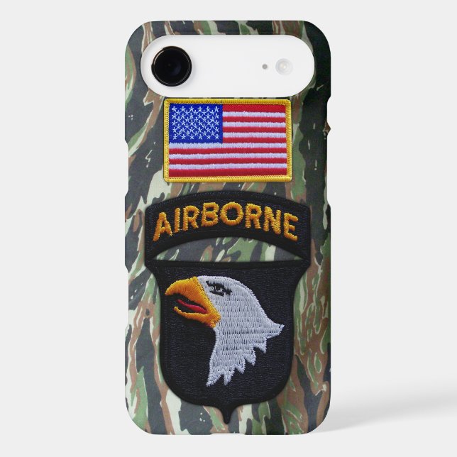 101st Airborne Screaming Eagles Vets Veterans Case-Mate iPhone Case (Back)