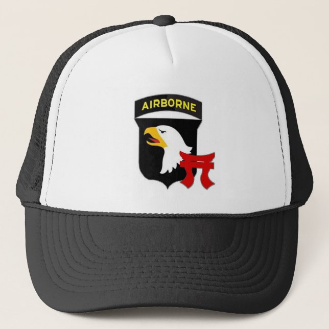 101ST AIRBORNE WITH 187TH INFANTRY TORII TRUCKER HAT (Front)