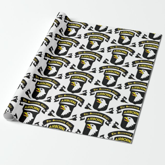 101st AIRBORNE Wrapping Paper (Unrolled)