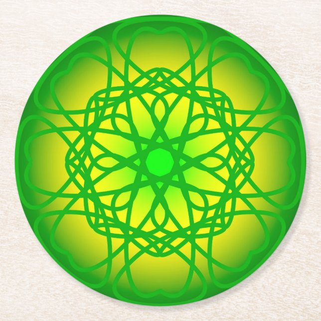 102 ROUND PAPER COASTER (Front)