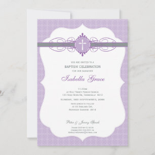 103 Annette - BAPTISM INVITE :: immaculate