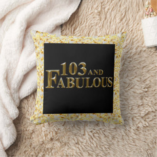 103 Birthday  Cushion