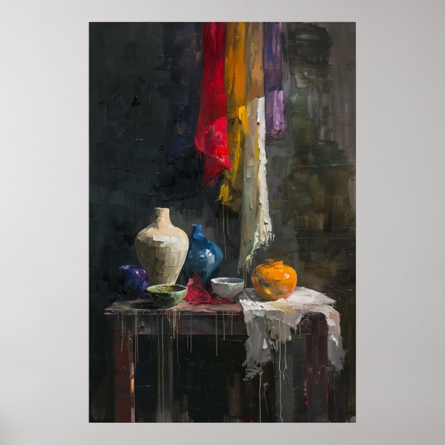 1059 Three Vases Poster (Front)