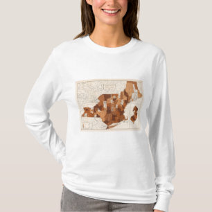 105 Diphtheria, croup NY, NJ, New England T-Shirt