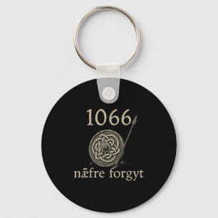 1066 Naefre Forgyt Never Forget Viking England His Key Ring