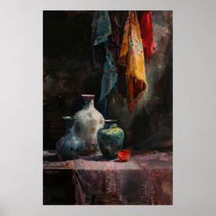 1066 Three Vases Poster