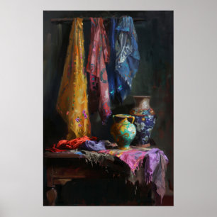 1067 Three Vases Poster