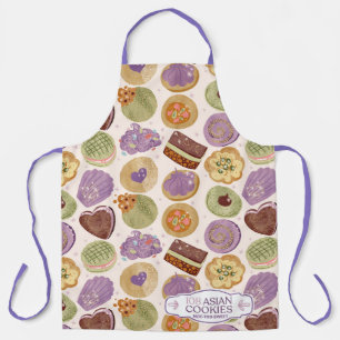 108 Asian Cookies Apron designed by Katherine Juli