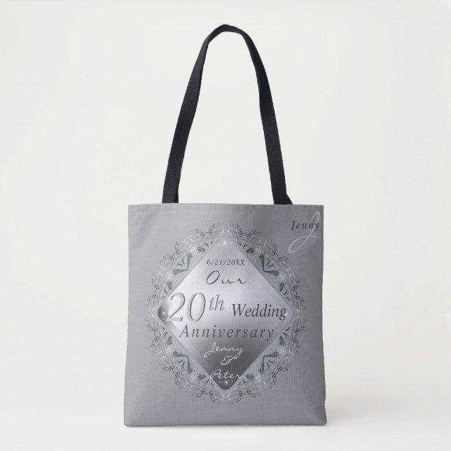10,11,20th,25th,70th Wedding Anniversary  Tote Bag (Front)