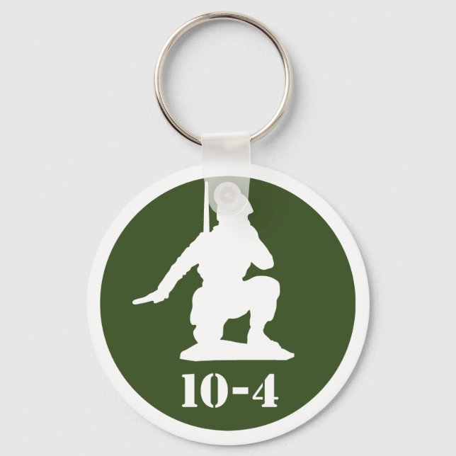 10-4 Keychain (Front)