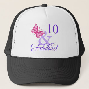 10 And Fabulous Birthday Trucker Hat
