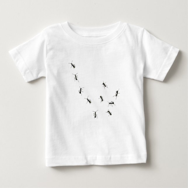10 ants baby T-Shirt (Front)