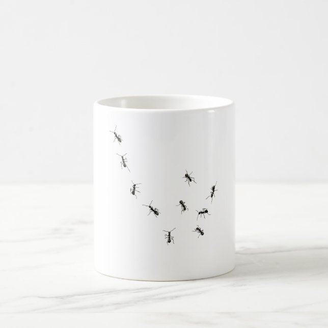 10 ants coffee mug (Center)